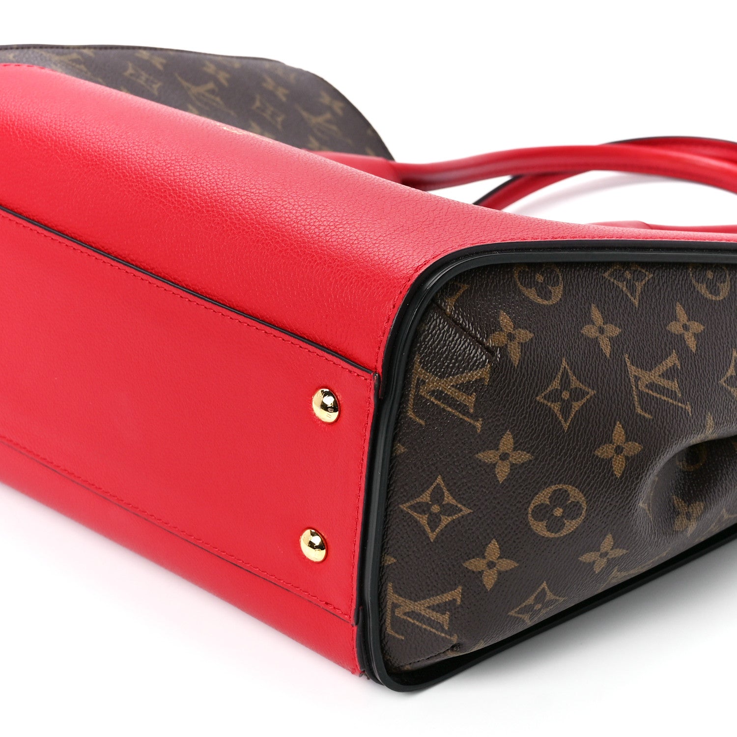 Louis Vuitton Calfskin Monogram Kimono Tote Cherry 11 of 12