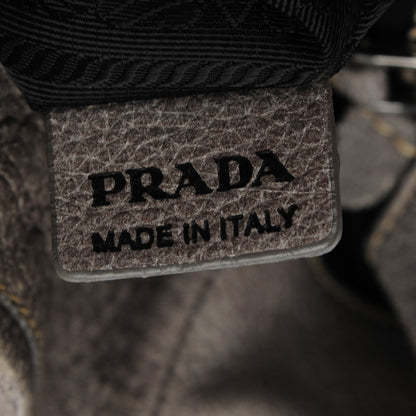 Prada Cervo Lux Chain Shoulder Bag Astro 6 of 8