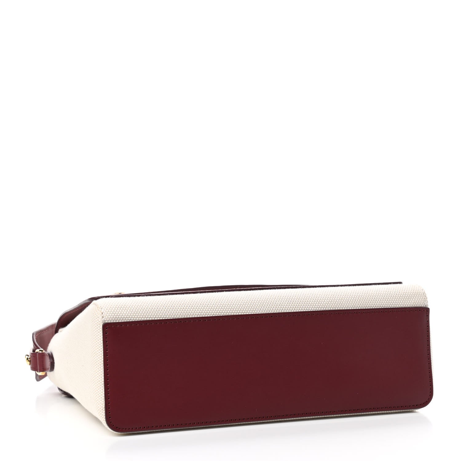 Burberry Canvas Horseferry Print Note Crossbody Bag Natural Tan Fiery Red 4 of 8