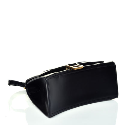 Balenciaga Shiny Box Calfskin Small Hourglass Top Handle Bag Black 5 of 9