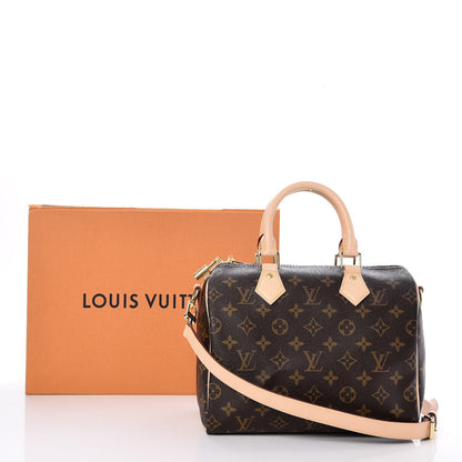 Louis Vuitton Monogram Speedy Bandouliere 25 10 of 10