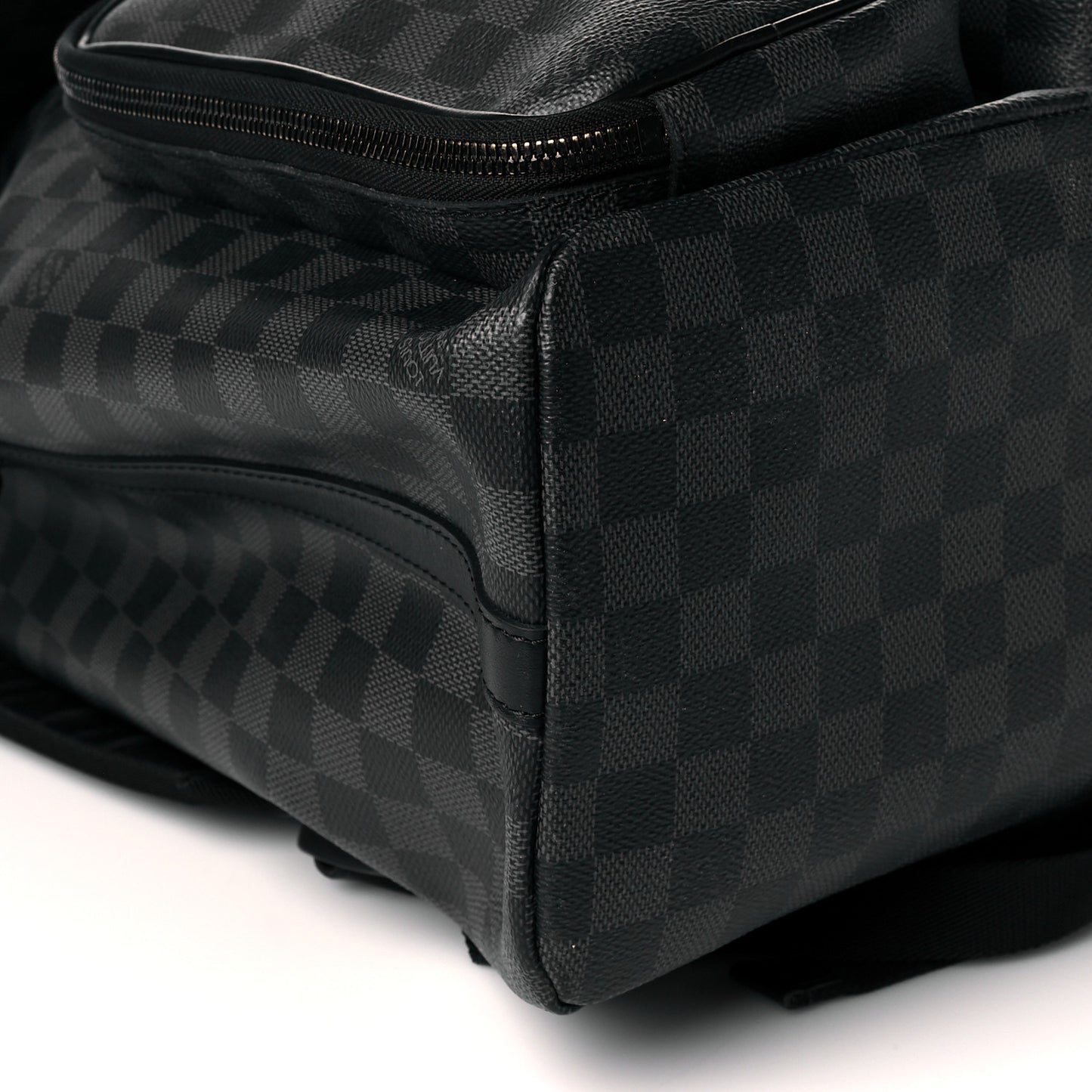 Damier Graphite Utility Backpack Red