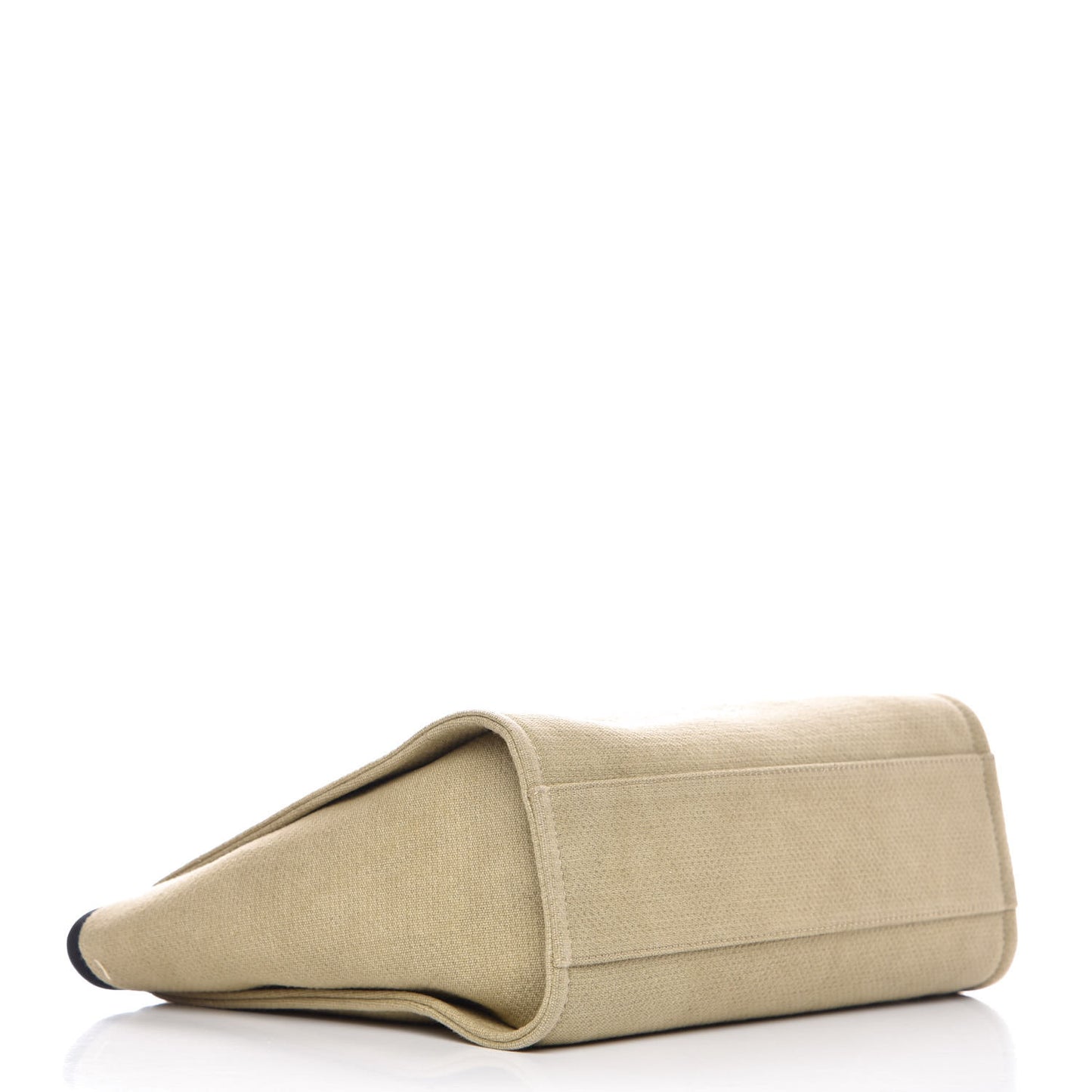 Canvas Small Deauville Tote Beige Black