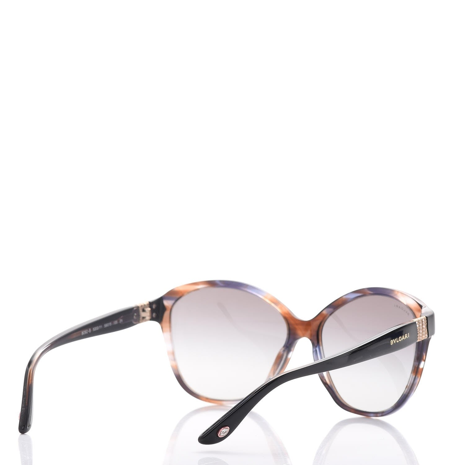 Bulgari Oversized Sunglasses 5202/11 Brown 3 of 9