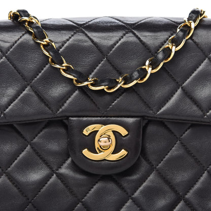 Chanel Lambskin Quilted Mini Square Flap Black 12 of 12