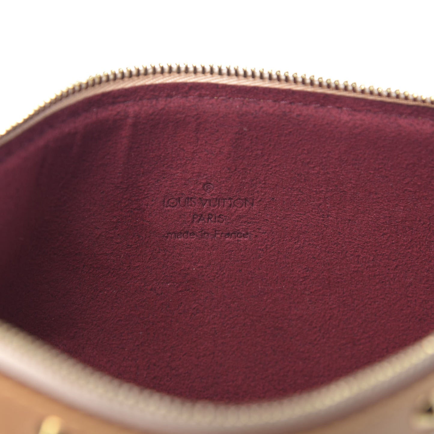 Monogram Multicolor Pochette Accessories White