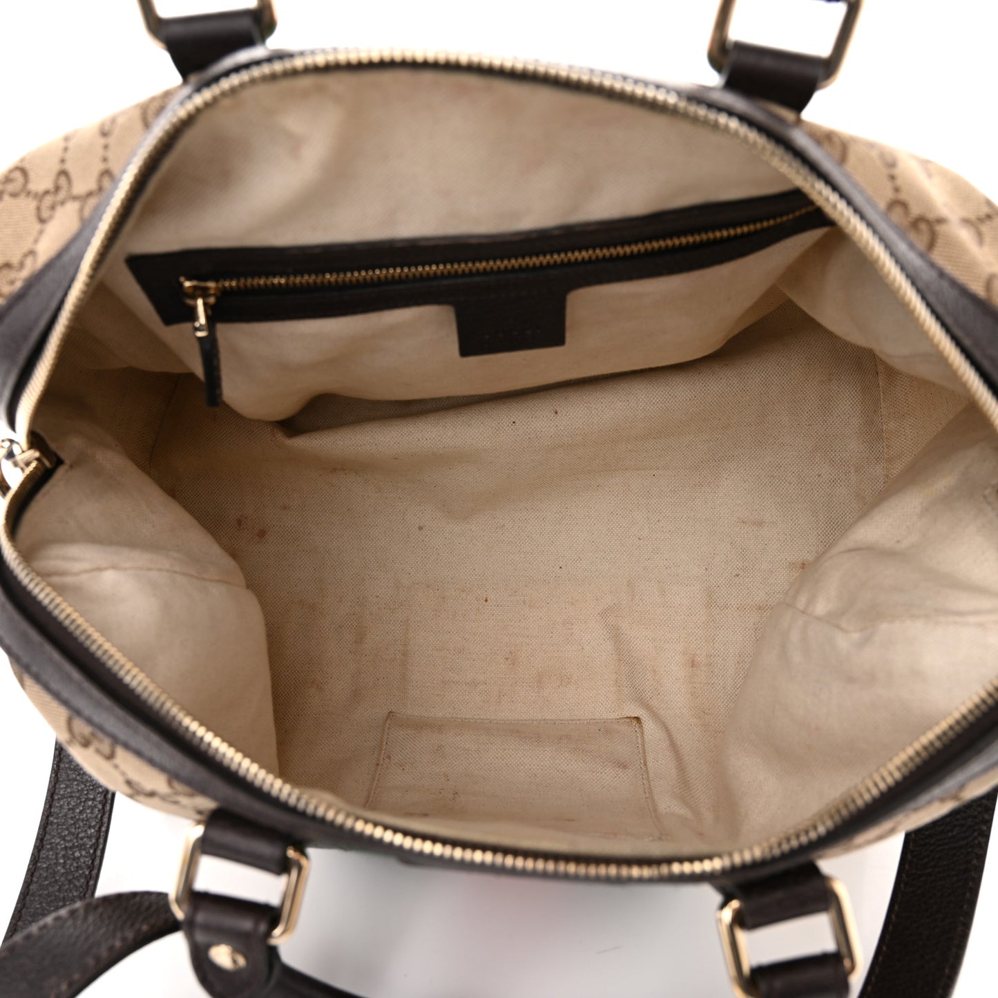 Monogram Vintage Web Medium Webby Bee Boston Dark Brown