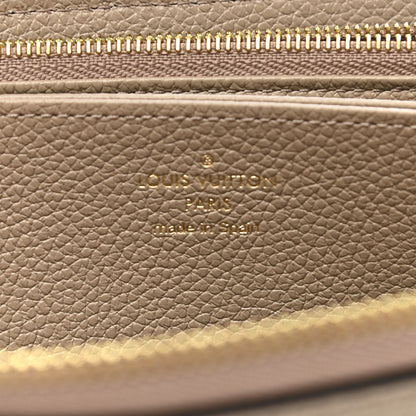 Louis Vuitton Empreinte Monogram Giant Zippy Wallet Tourterelle Creme 6 of 6