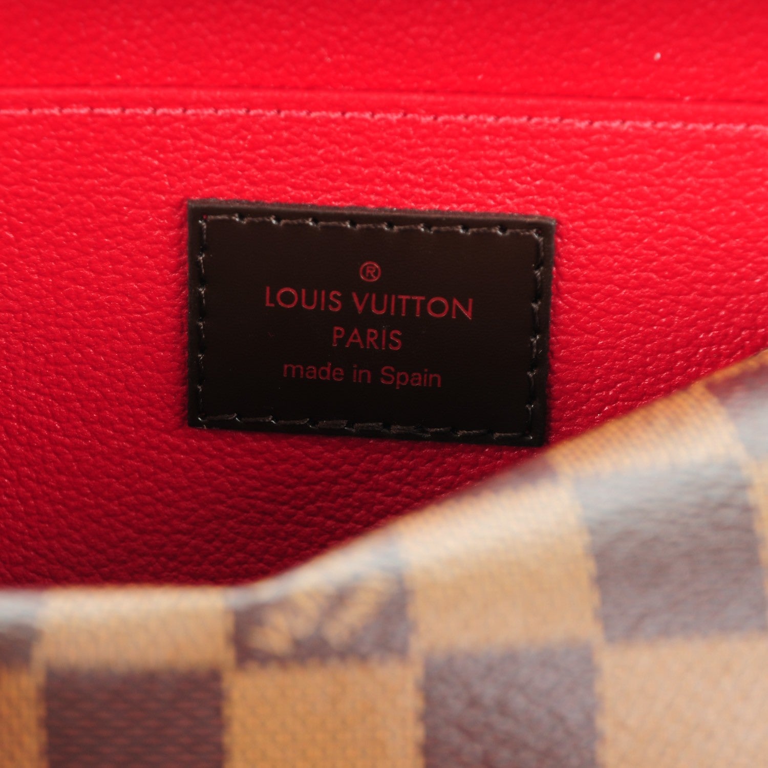 Louis Vuitton Damier Ebene Cosmetic Pouch 6 of 7