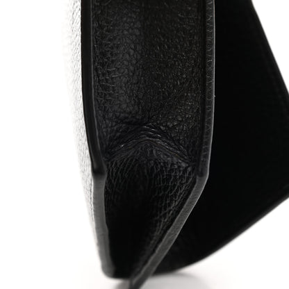 Gucci Dollar Calfskin Interlocking G Chain Wallet Black 7 of 15