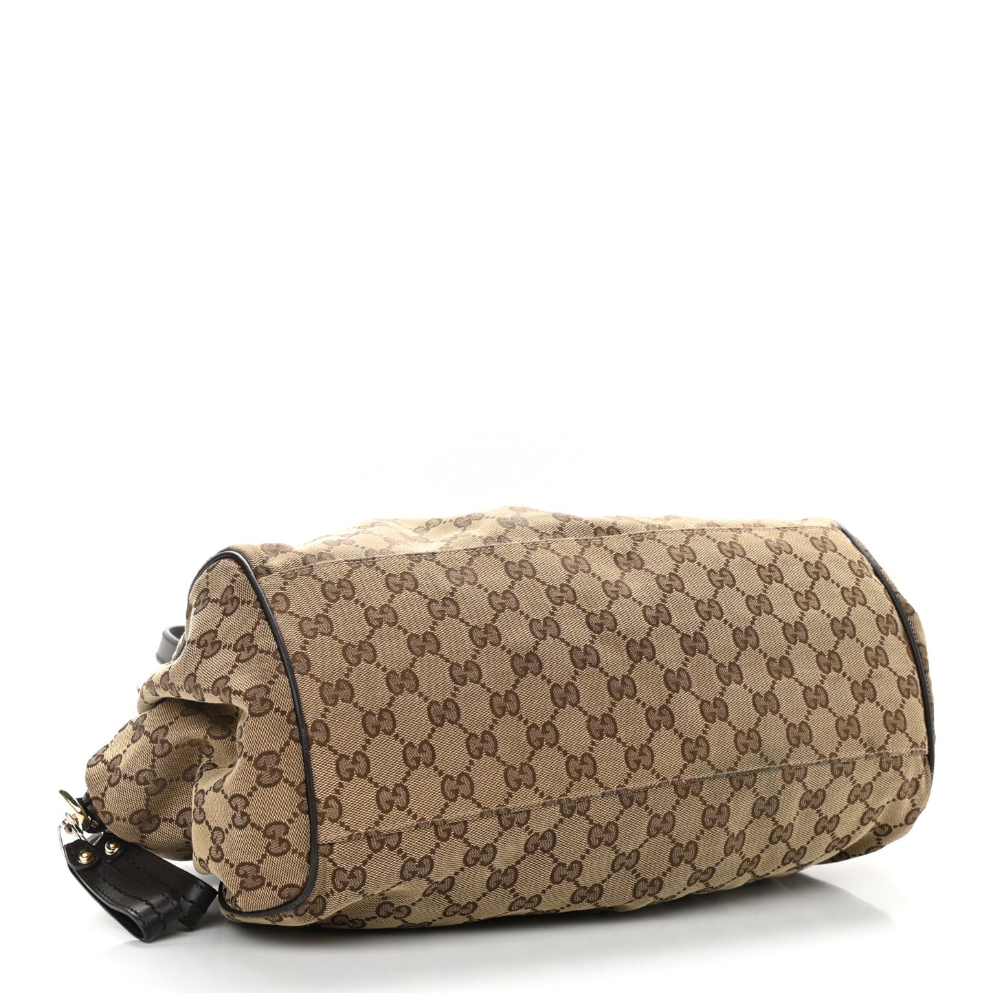 Monogram Medium Sukey Boston Bag Brown