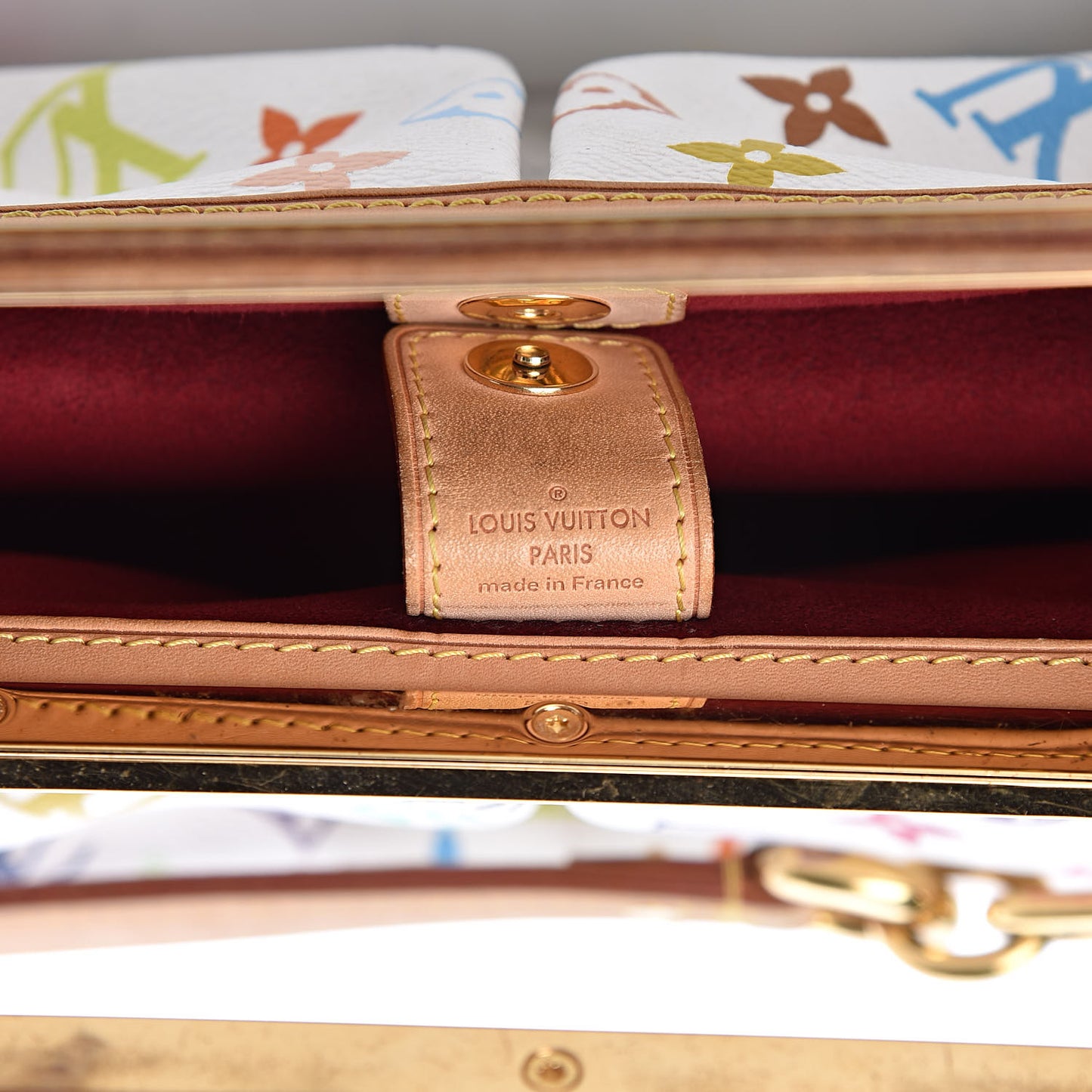 Monogram Multicolor Judy MM White