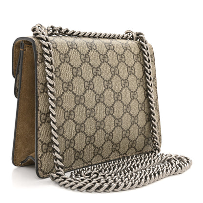 Gucci GG Supreme Monogram Mini Dionysus Shoulder Bag Taupe 3 of 11