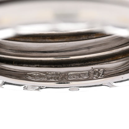 Bulgari 18K White Gold B.Zero1 Three-Band Ring 52 6 5 of 5