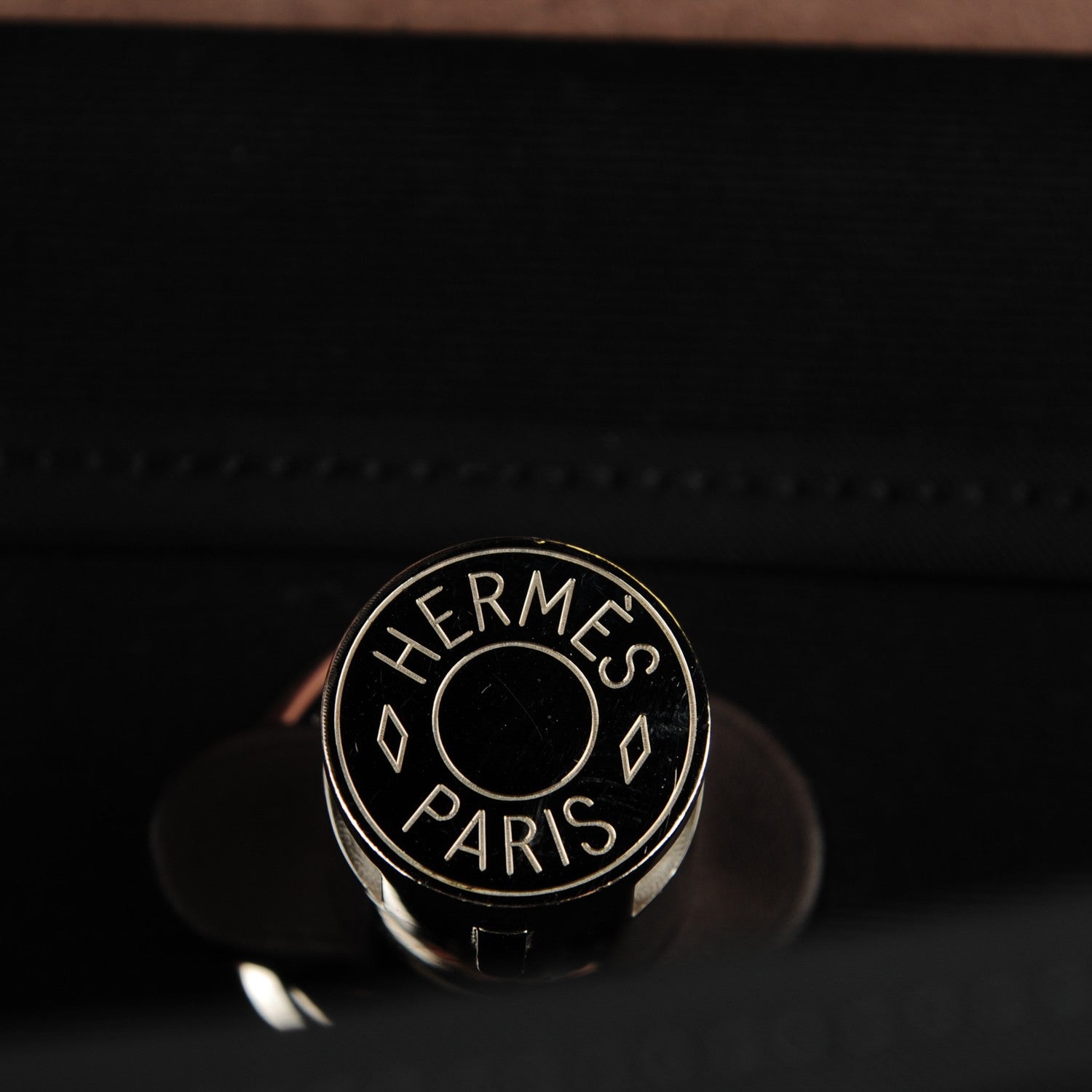 Hermes Toile Vache Hunter Herbag Zip 39 MM Black 9 of 14