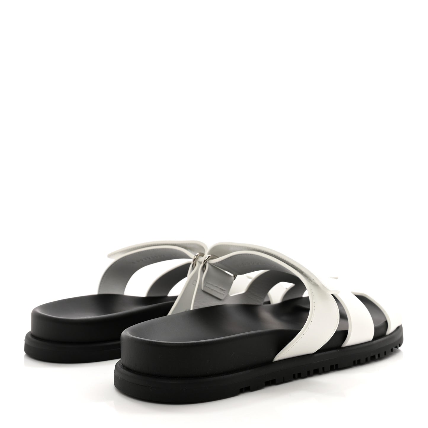 Calfskin Womens Chypre Sandals 38 White