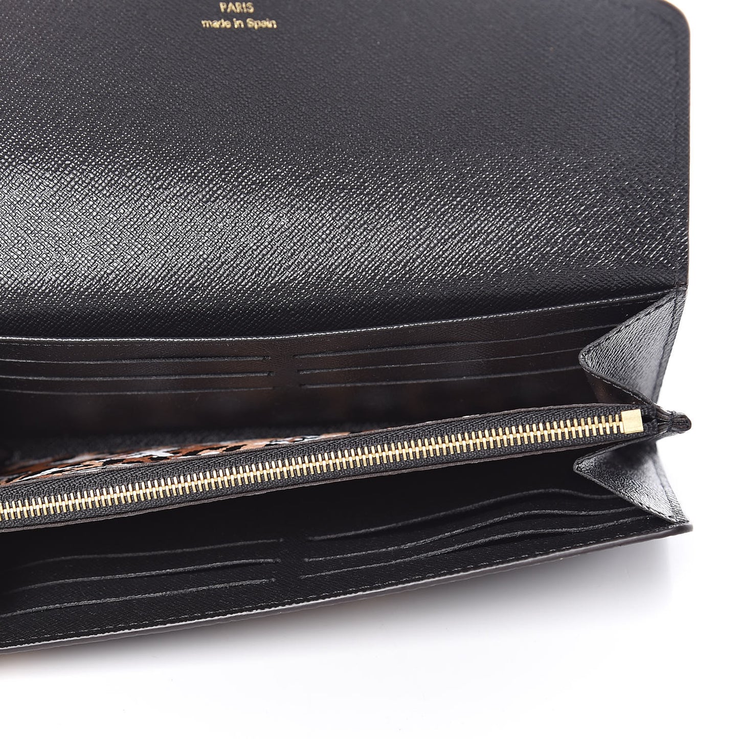 Monogram Giant Jungle Sarah Wallet Black