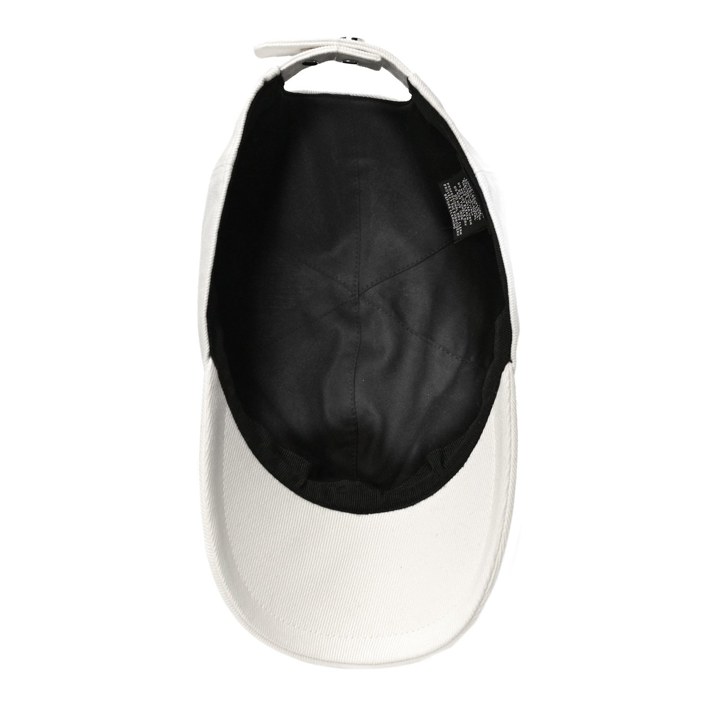 Cotton Sequin CC Cap Hat Ivory