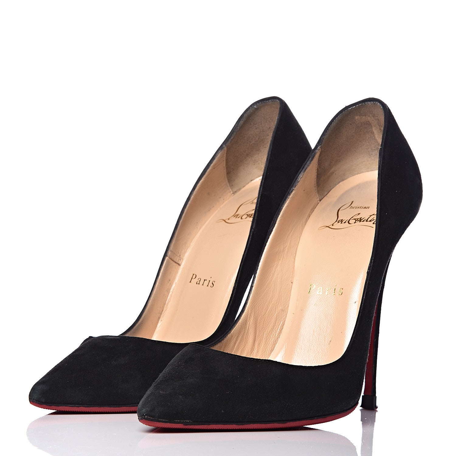 Christian Louboutin Suede So Kate 120 Pumps 35.5 Black 3 of 16