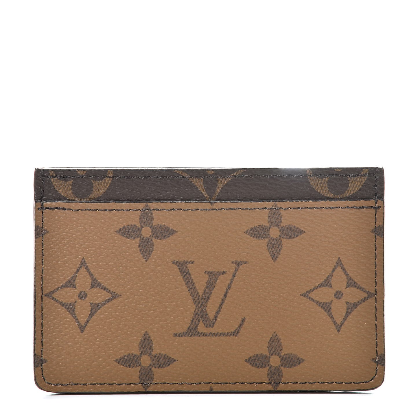 Reverse Monogram Card Holder