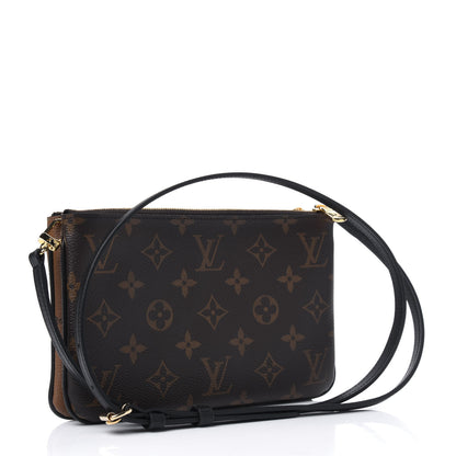 Louis Vuitton Reverse Monogram Giant Double Zip Pochette 2 of 5