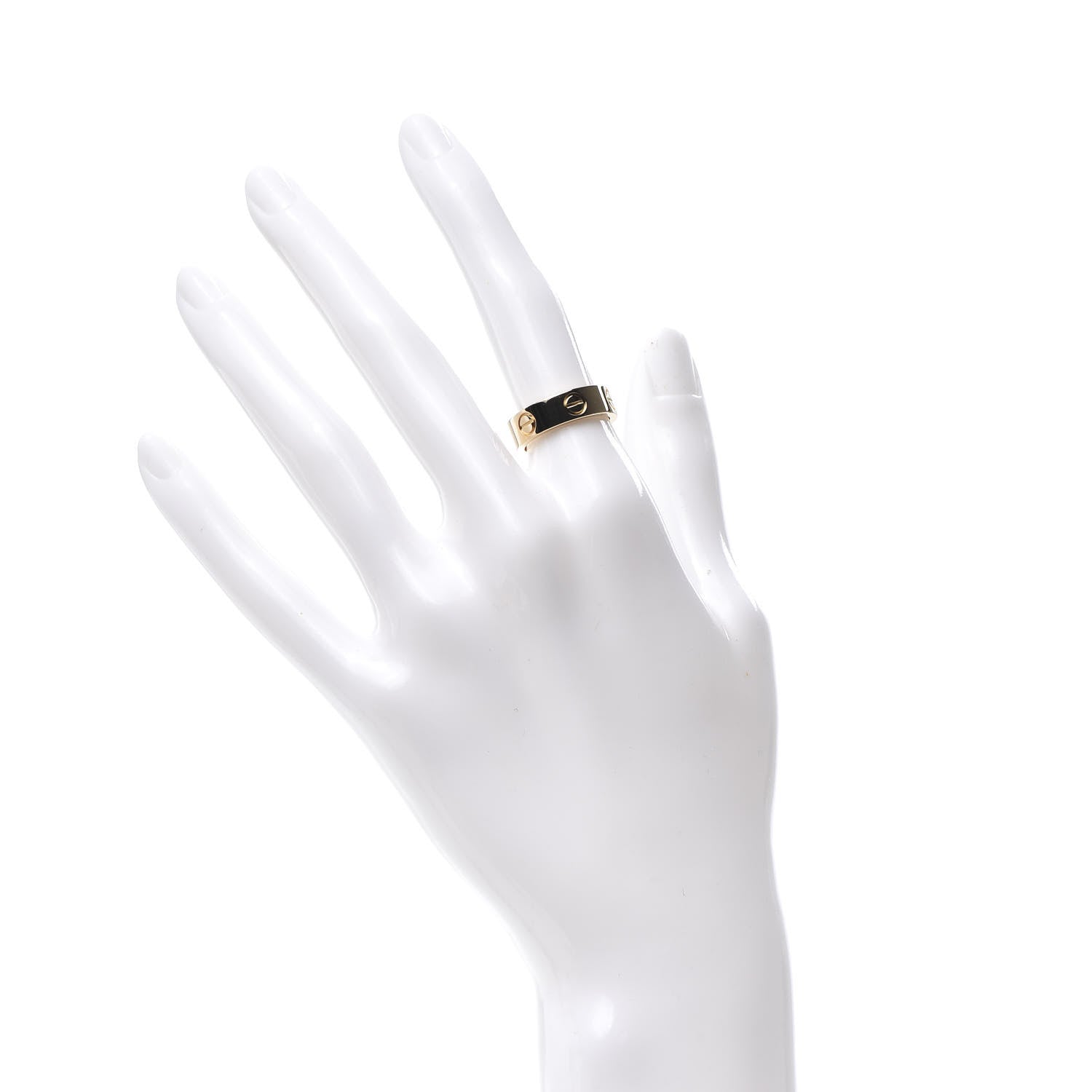 Cartier 18K Yellow Gold 5.5mm LOVE Ring 50 5.25 2 of 4