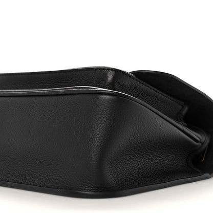 Louis Vuitton Grained Calfskin Lockme Chain Bag PM Black 9 of 10