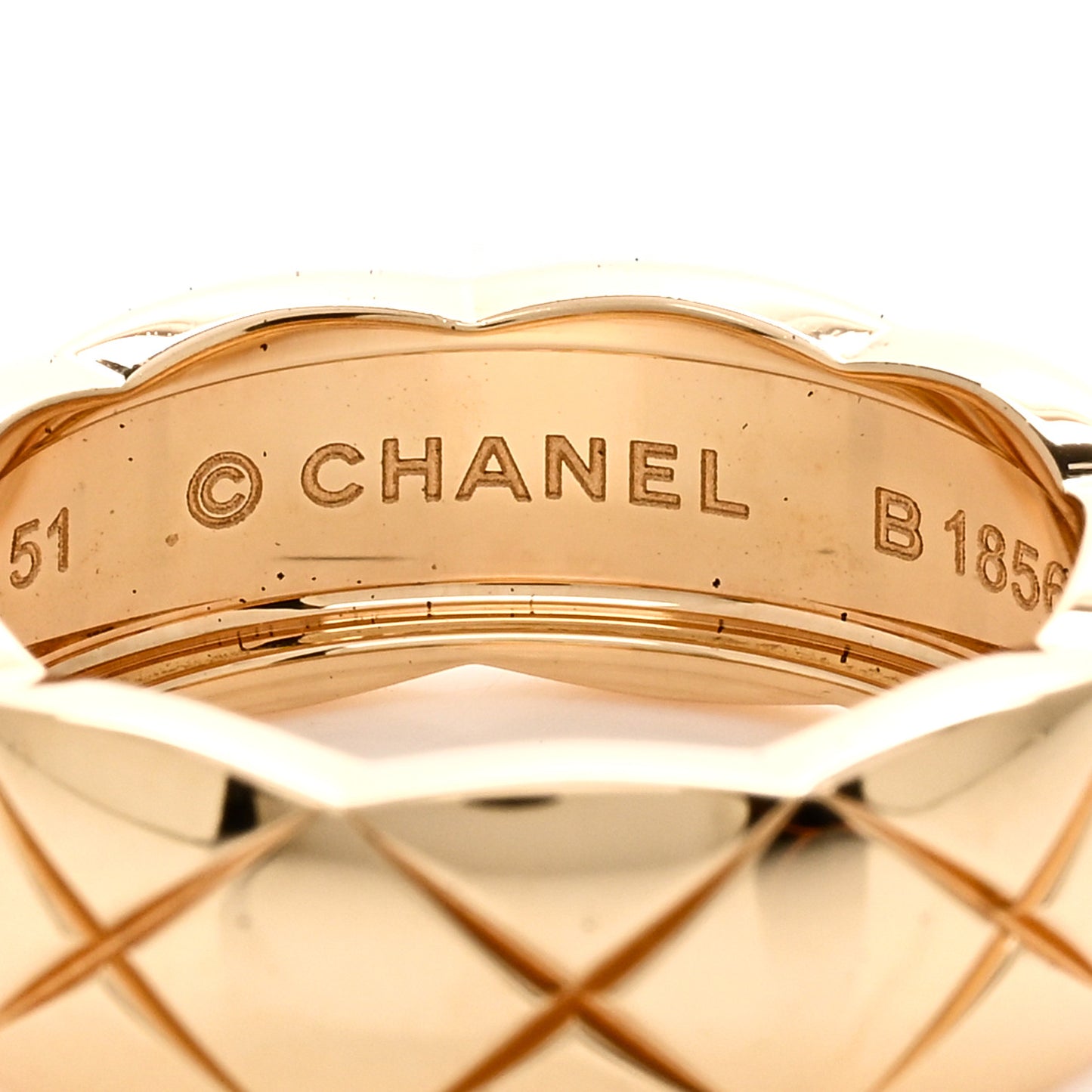 18K Yellow Gold Small Coco Crush Ring 51 5.75