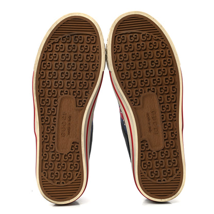 Gucci Canvas Web Womens 1977 Tennis Sneakers 37.5 Black 5 of 9