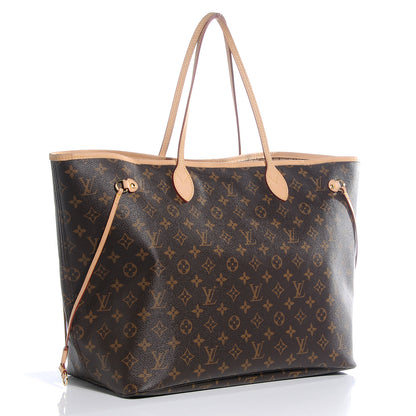 Louis Vuitton Monogram Neverfull GM Shoulder Bag 3 of 8