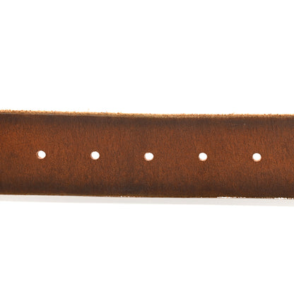 Gucci Faded Calfskin Double G 40mm Belt 80 32 Cuir 6 of 7