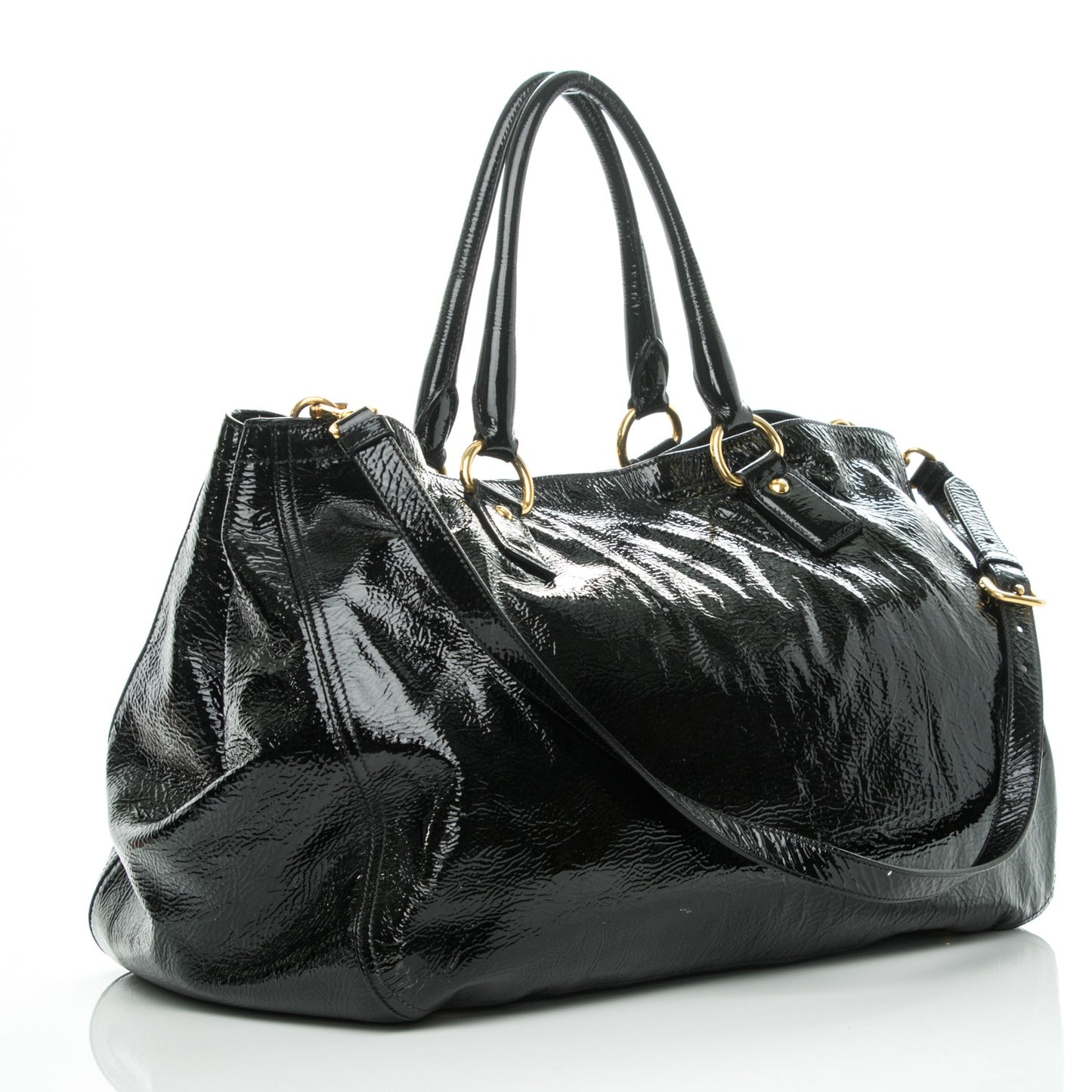 Vernice Naplak Tote Black
