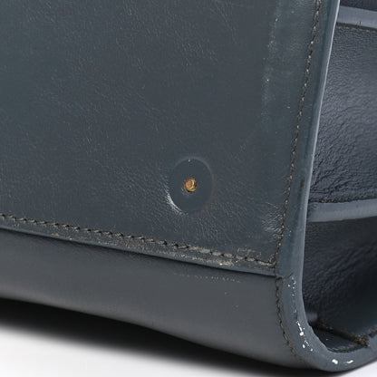 Saint Laurent Calfskin Small Classic Sac De Jour Petrol 9 of 10