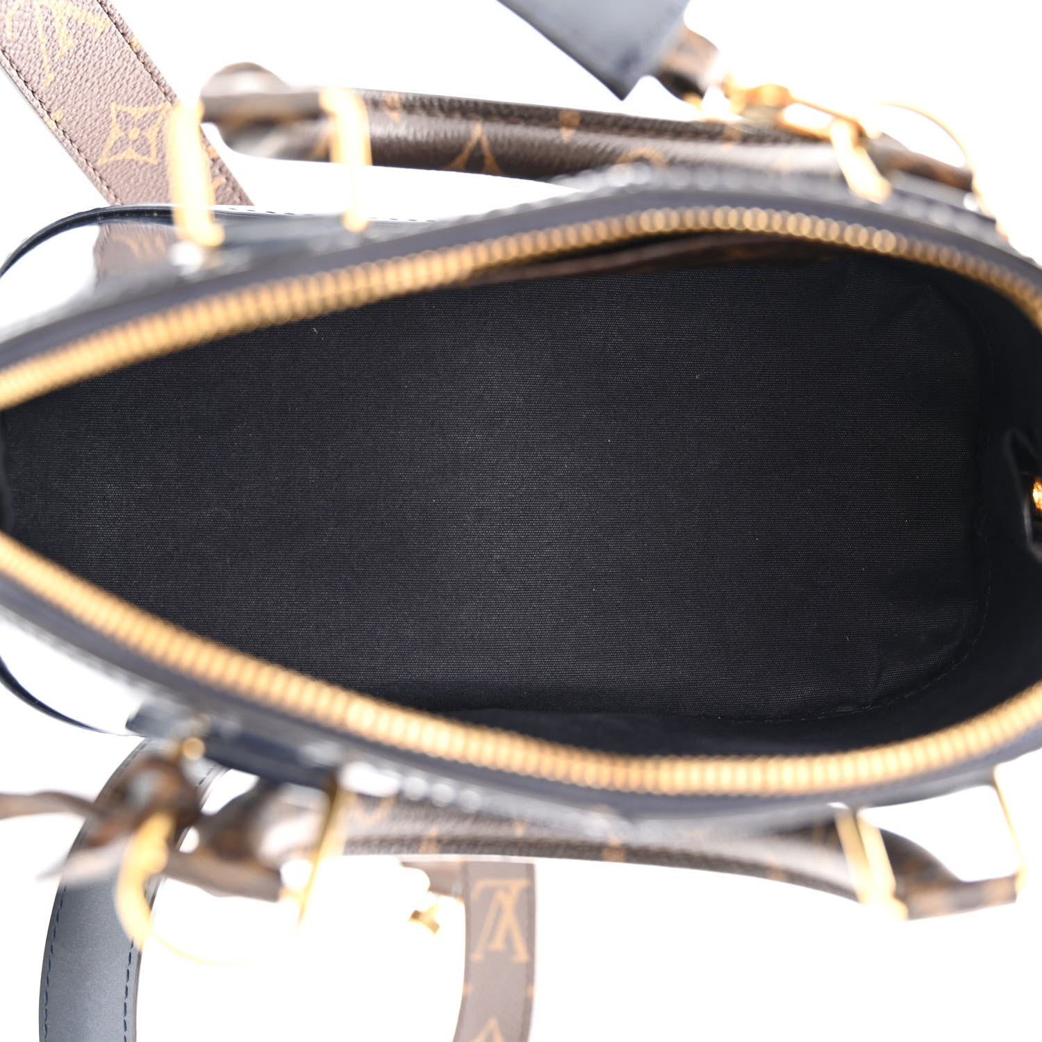 Louis Vuitton Patent Monogram Alma BB Marine 5 of 11