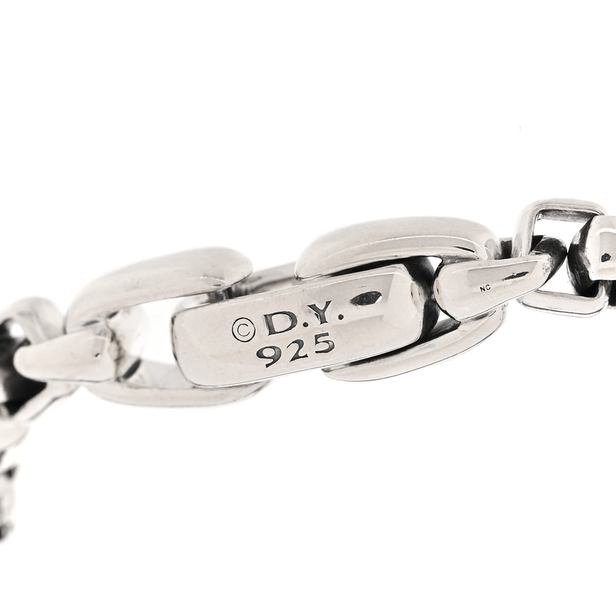 David Yurman Sterling Silver 4mm Box Chain Bracelet 4 of 5