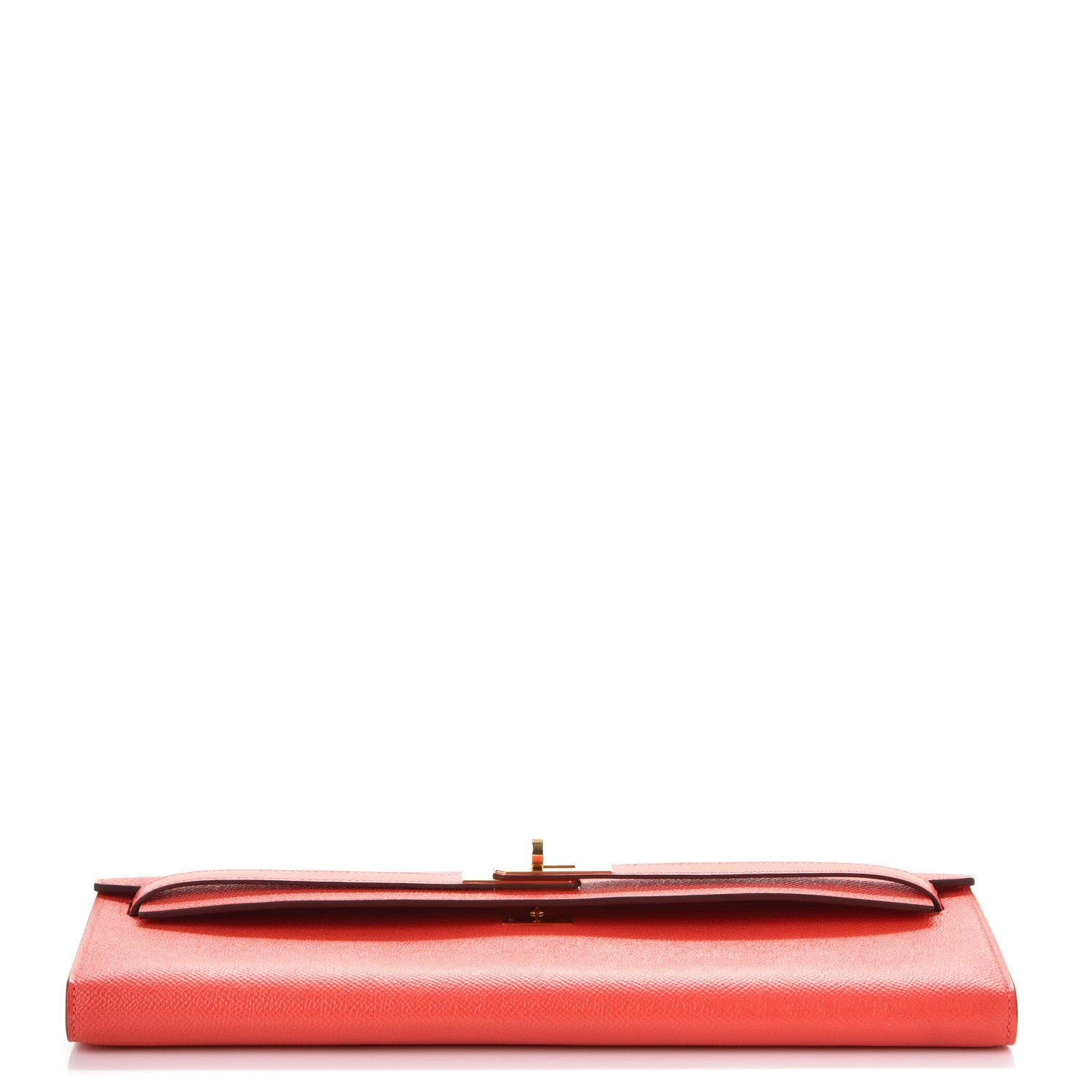 Hermes Epsom Kelly Cut Clutch Pochette Rose Jaipur 6 of 30