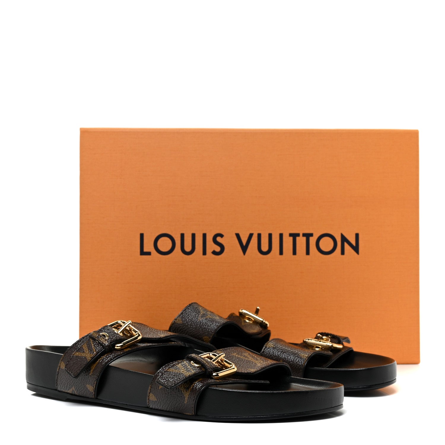 Louis Vuitton Monogram Bom Dia Mule Sandals 39 12 of 12