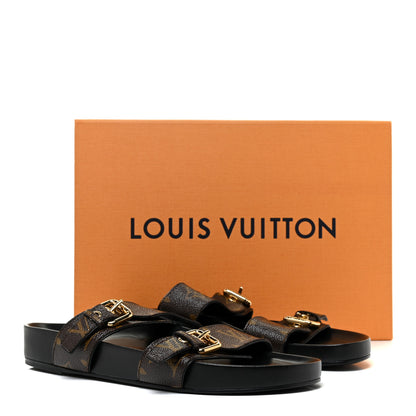 Louis Vuitton Monogram Bom Dia Mule Sandals 39 12 of 12