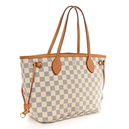 Louis Vuitton Damier Azur Neverfull PM 3 of 10