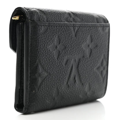 Louis Vuitton Empreinte Zoe Wallet Black 3 of 8