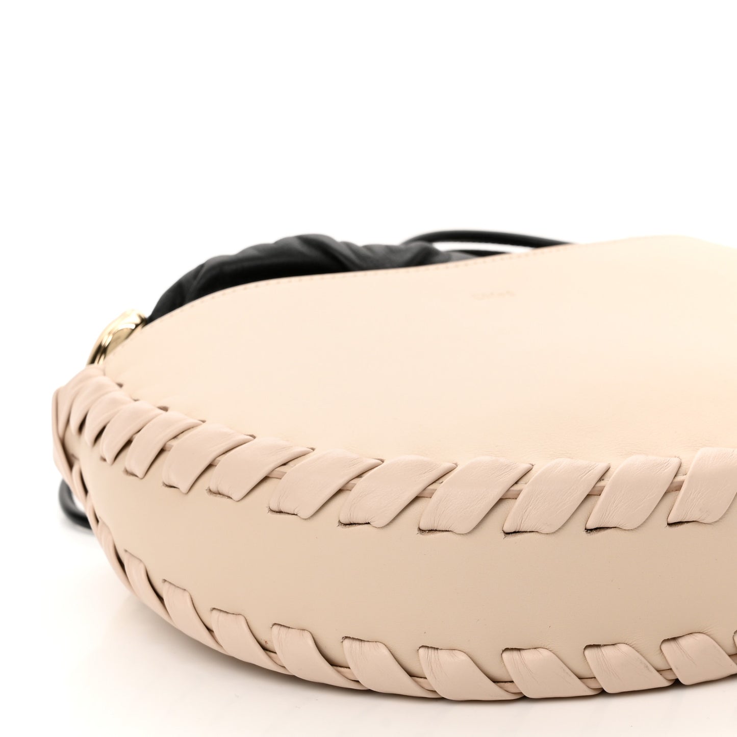 Calfskin Mate Hobo Nude
