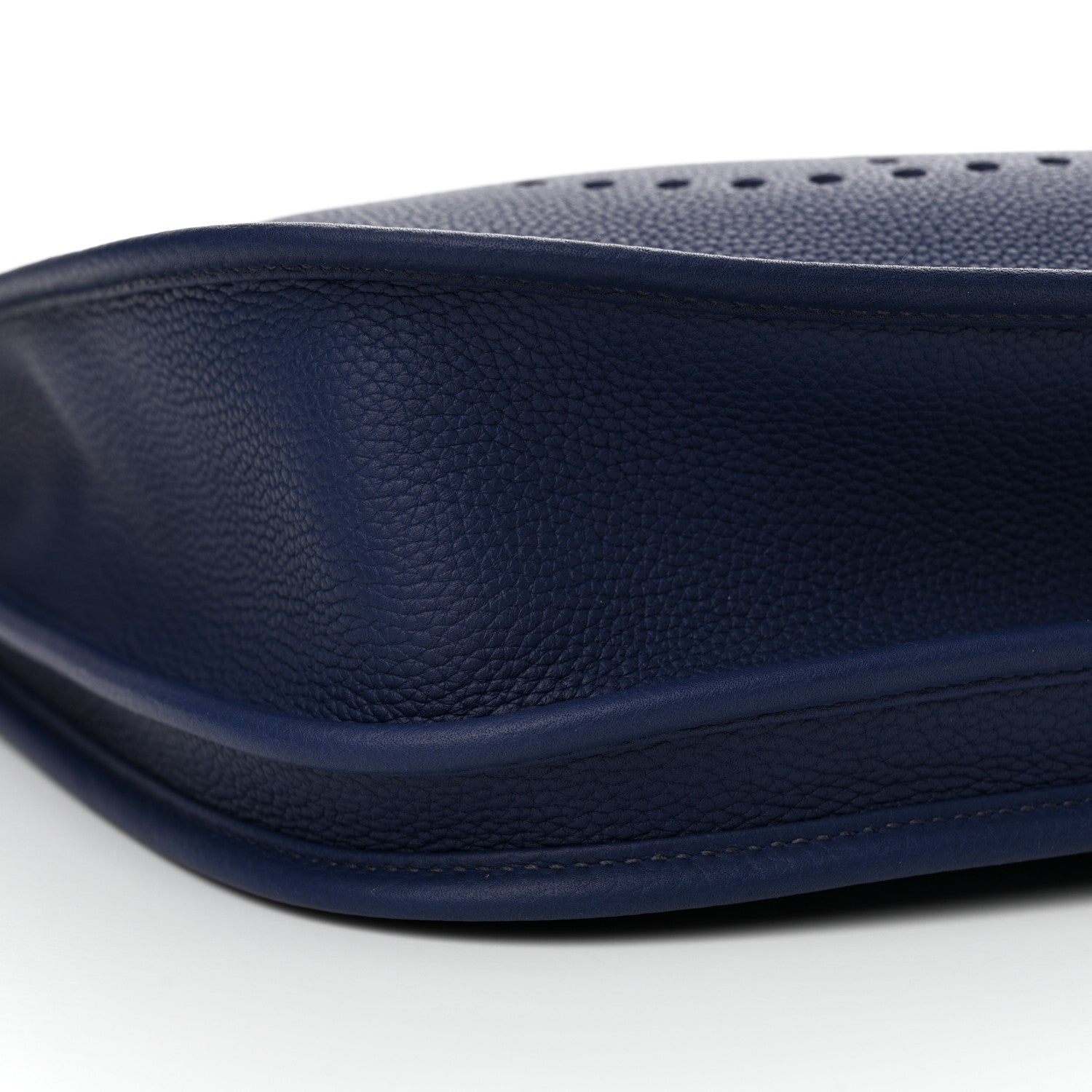 Hermes Taurillon Clemence Evelyne III PM Bleu Saphir 9 of 11