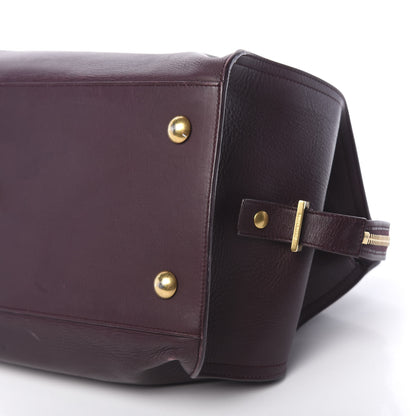 Saint Laurent Calfskin Medium Classic Y Cabas Bordeaux 11 of 12