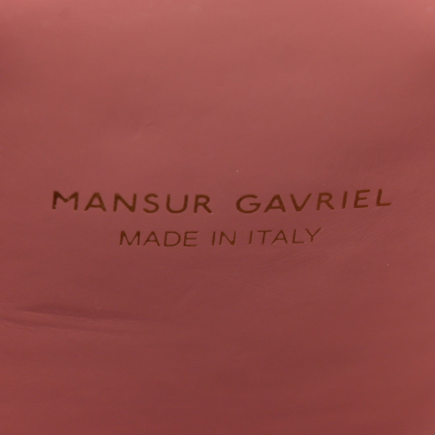 Mansur Gavriel Patent Calfskin Mini Bucket Blush 5 of 9