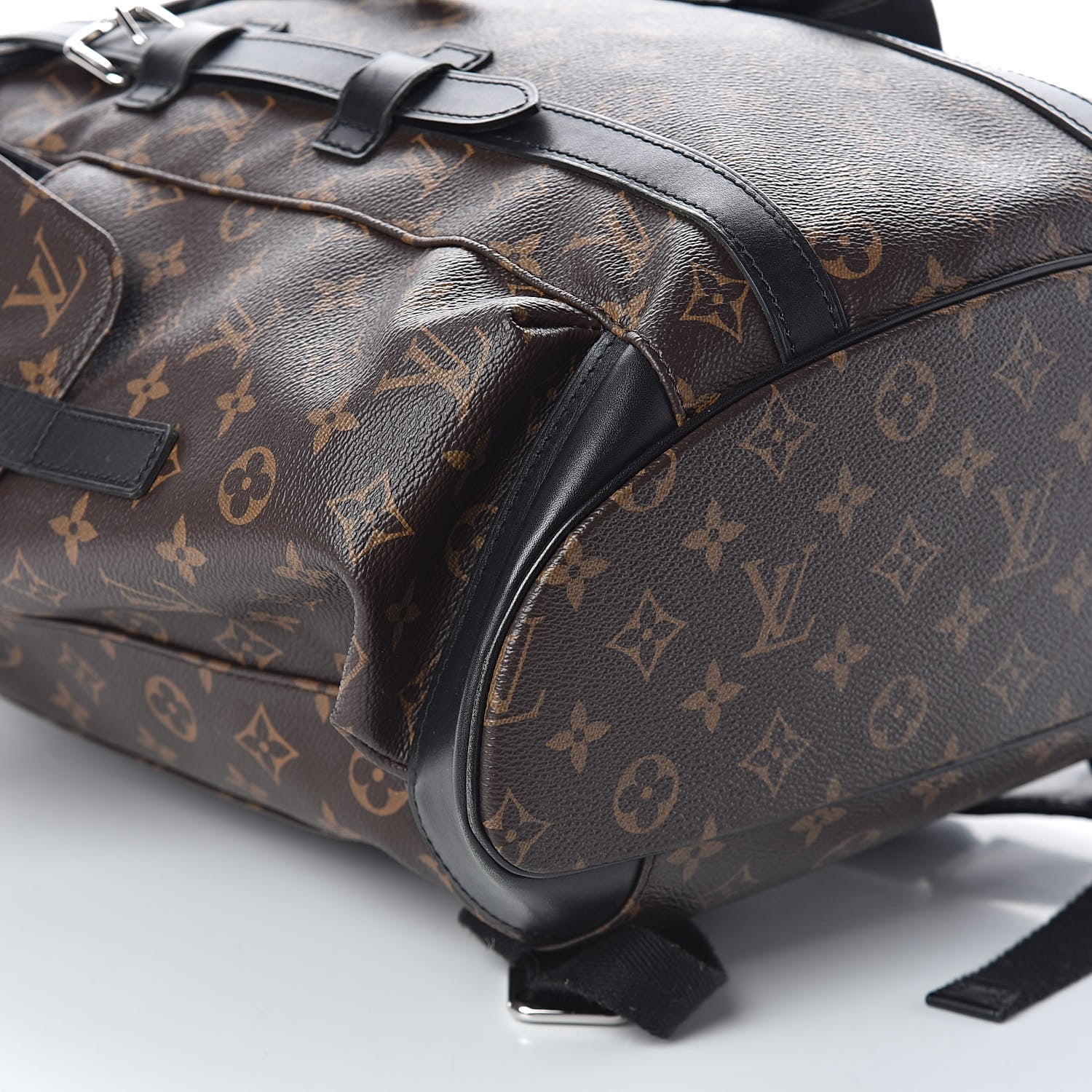 Louis Vuitton Monogram Macassar Christopher PM Backpack 8 of 9