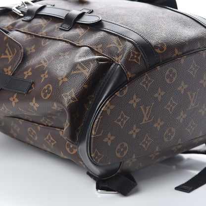Louis Vuitton Monogram Macassar Christopher PM Backpack 8 of 9