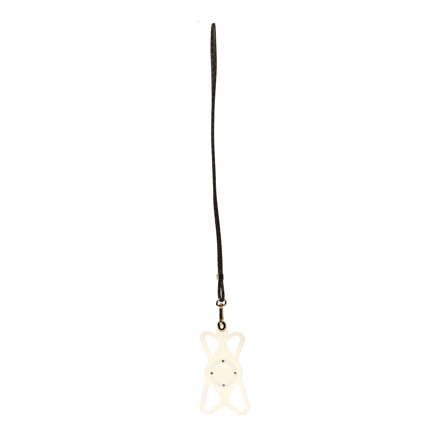 Louis Vuitton Monogram Silicone Louise Phone Holder White 2 of 5