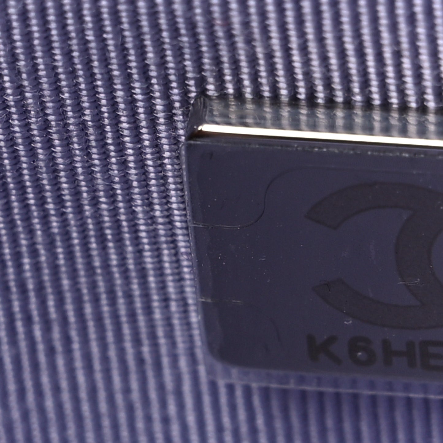 Caviar Quilted Wallet on Chain WOC Light Purple