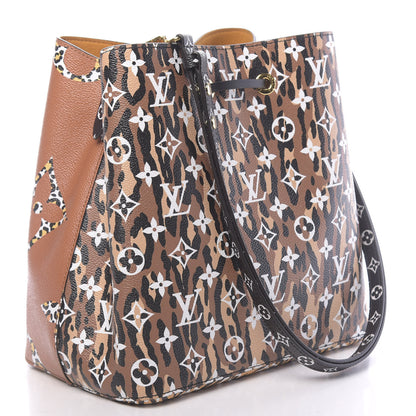 Louis Vuitton Monogram Giant Jungle NéoNoé Caramel 3 of 9