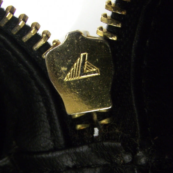 Lambskin Vanity Cosmetic Bag Black